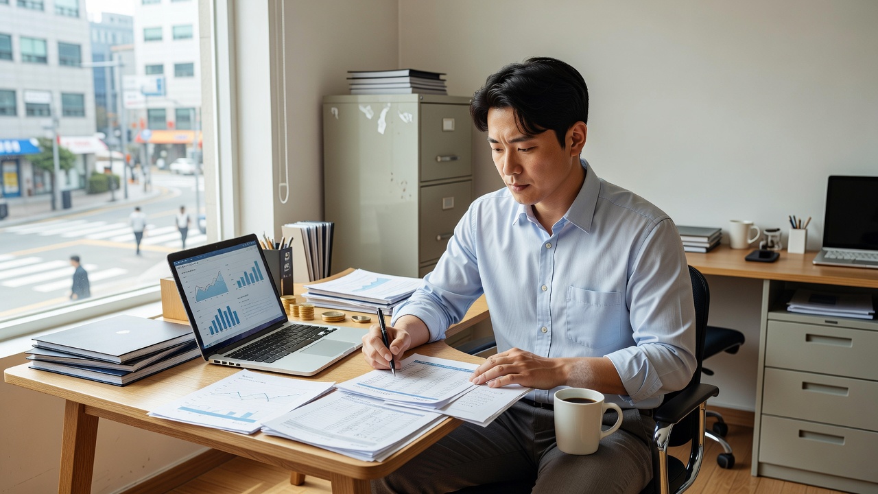 청년정책자금 대출 조건과 지원 규모를 검토하는 모습
