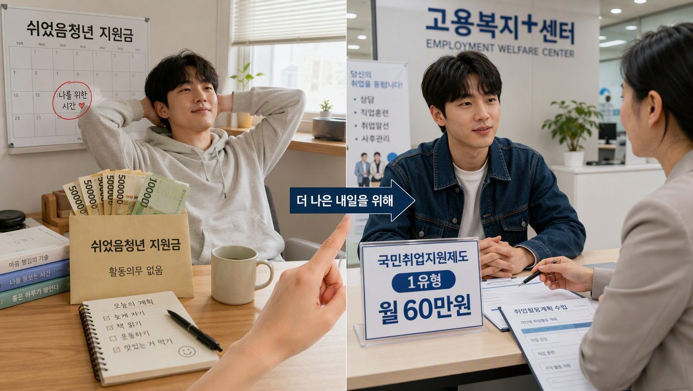 쉬었음청년 지원금, 국민취업지원제도 1유형 대상 여부와 수당·신청 절차